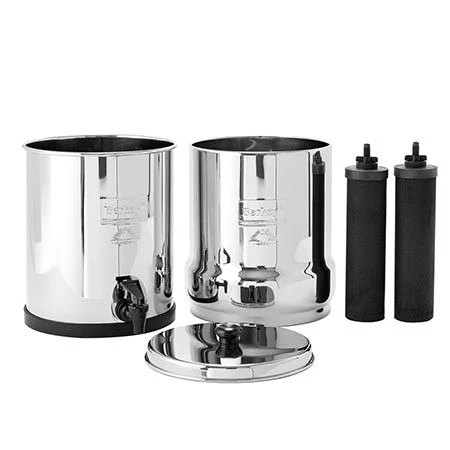 Big Berkey system plus two elements for water filtration